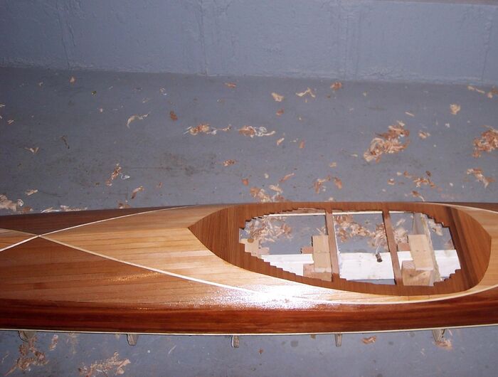 A cedar-strip kayak — photo 7