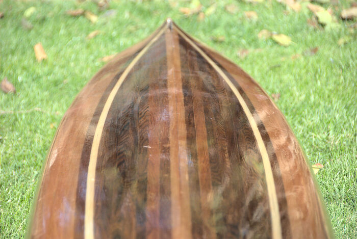 A cedar-strip kayak — photo 9
